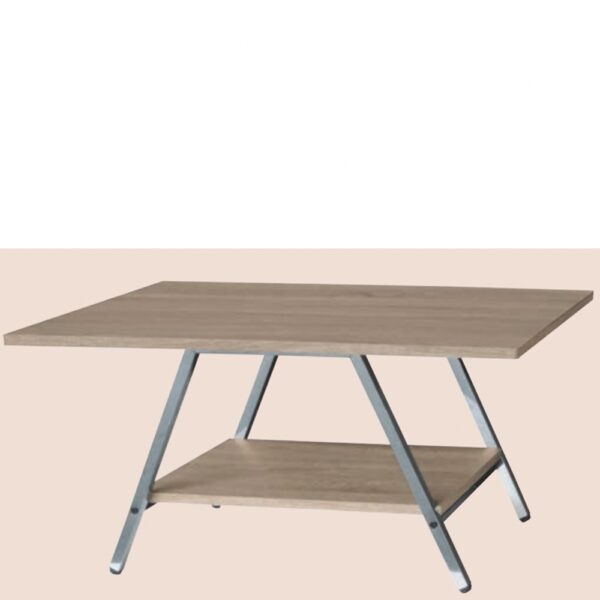 AS雅司-亞姆白鐵大茶几-90*50*42.5cm-三色可選